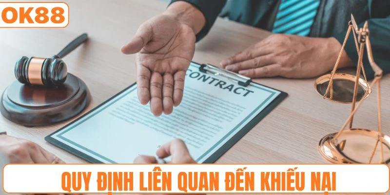 Quy định liên quan đến giải quyết tranh chấp